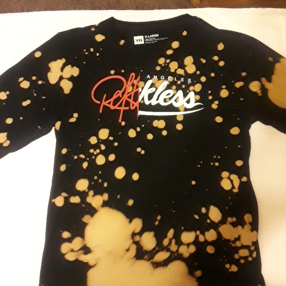 Young and Reckless splatter tee